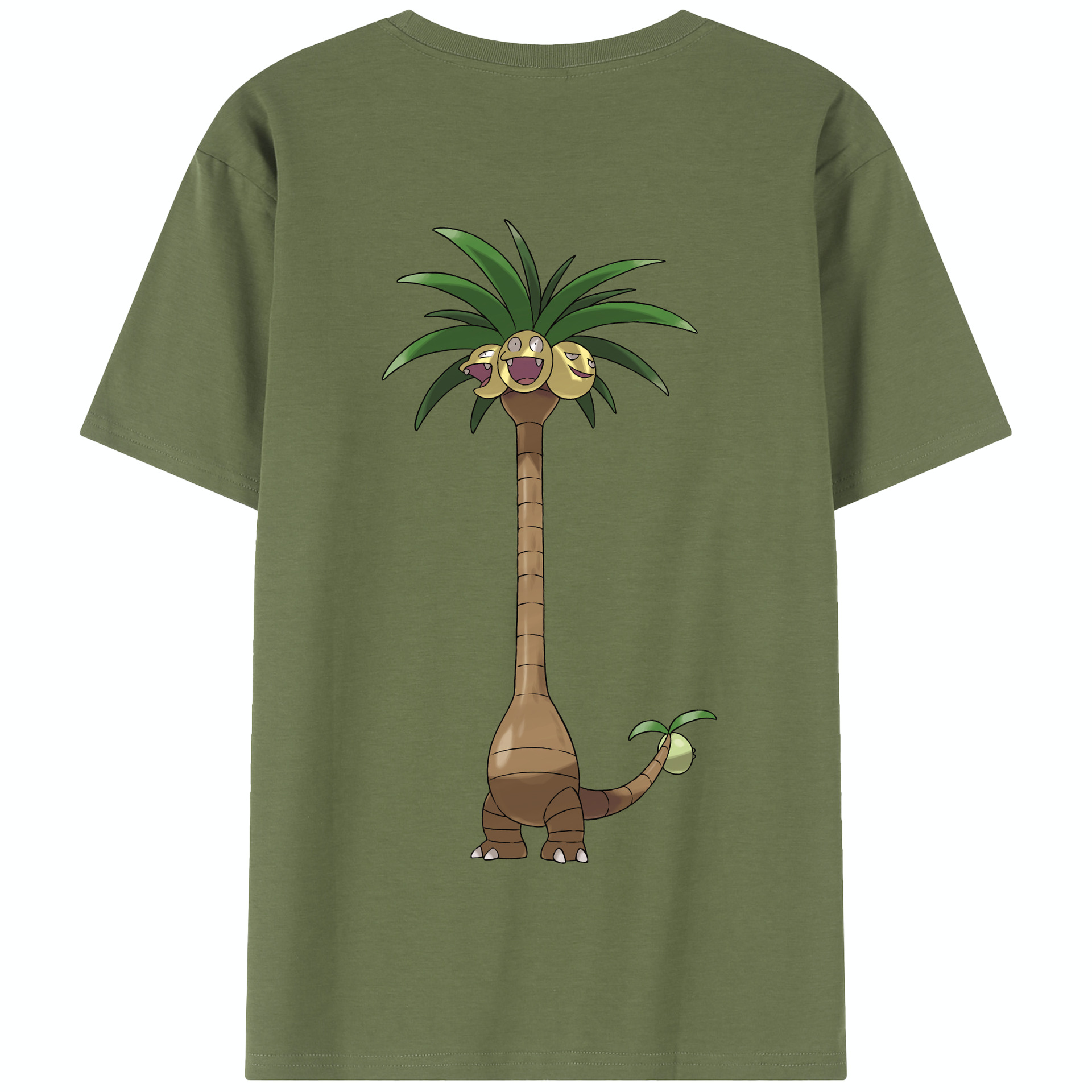 （画像用） ポケットモンスター Pokémon 綿100％半袖Tシャツ（背面プリント）